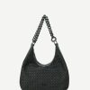 Frau Lala Berlin | Shoulderbag Marta Heritage Suede Black