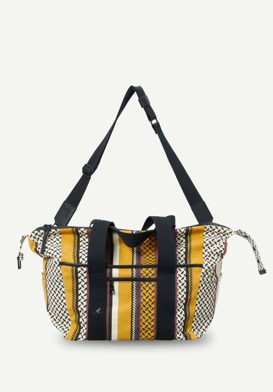 Frau Lala Berlin | Big Bag Muriel Multicolor Toffee