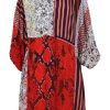 Frau Lala Berlin | Pre-Loved Dress Daffie-S Multi Patchwork Prints