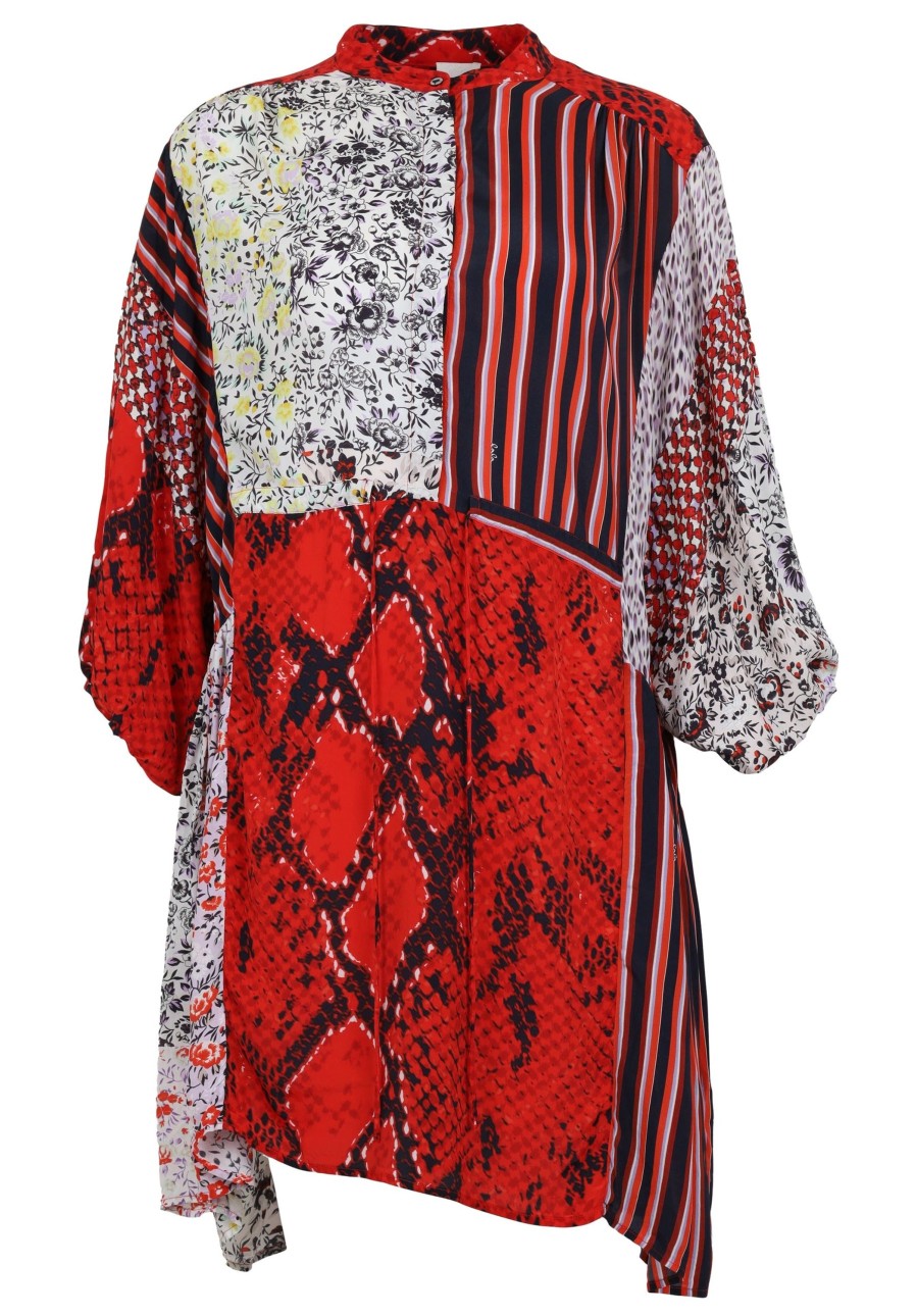 Frau Lala Berlin | Pre-Loved Dress Daffie-S Multi Patchwork Prints