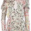 Frau Lala Berlin | Pre-Loved Blouse Bellina Patchwork-Xs Oasis Patchwork Flowers