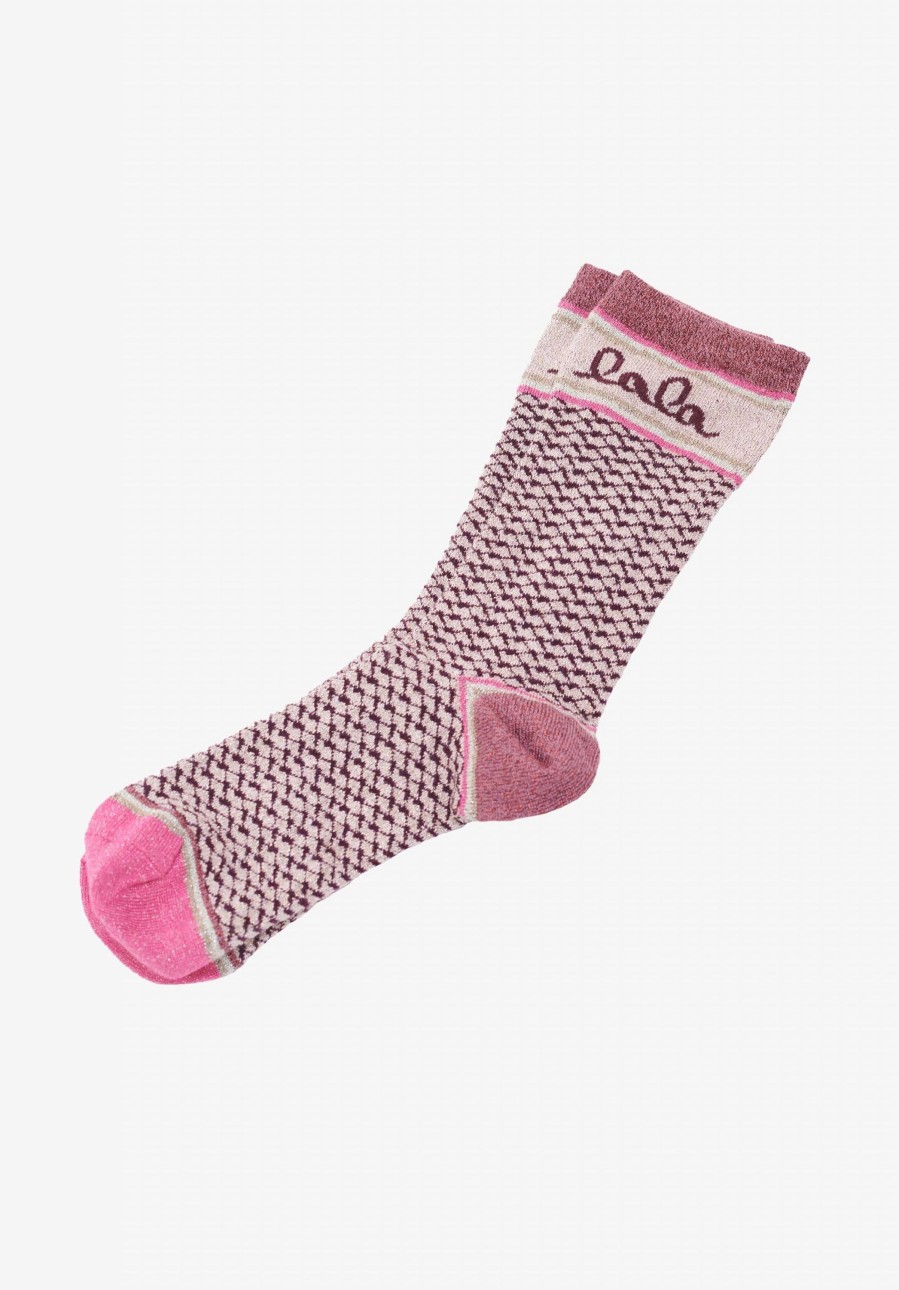 Frau Lala Berlin | Socks Silja Pink