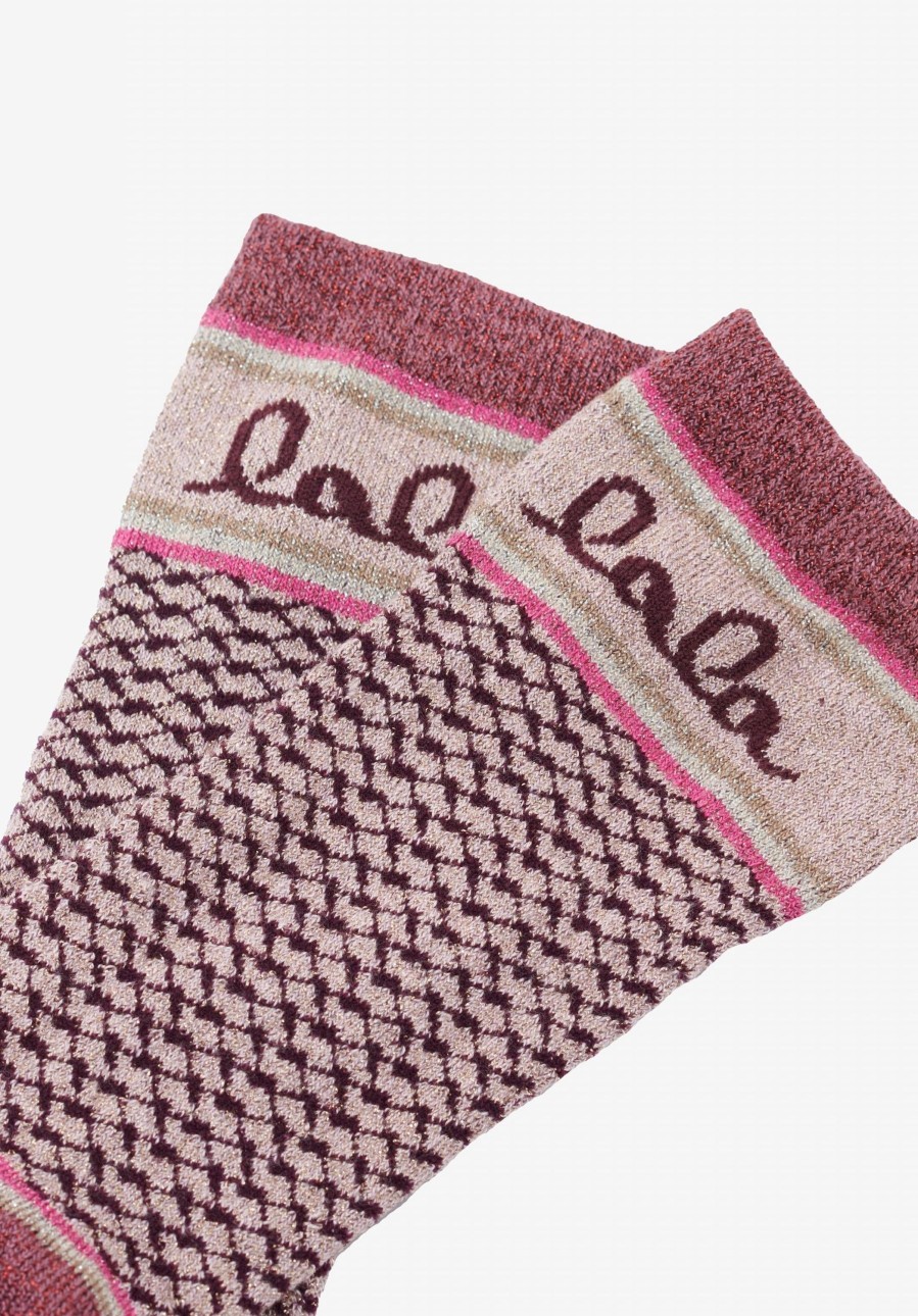 Frau Lala Berlin | Socks Silja Pink