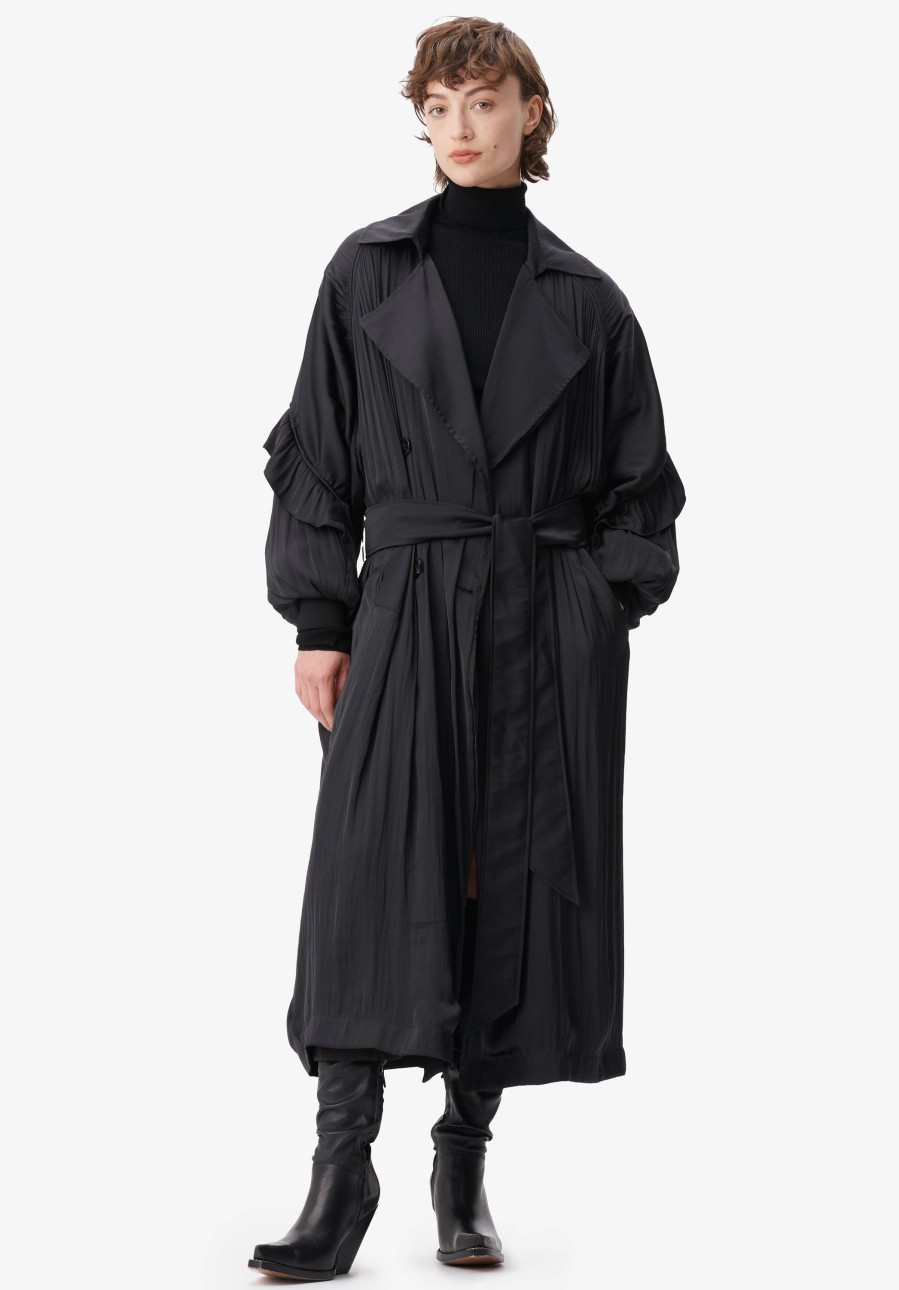 Frau Lala Berlin | Coat Olaya Black