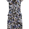 Frau Lala Berlin | Pre-Loved Dress Dippi-M Liquid Leo Blue