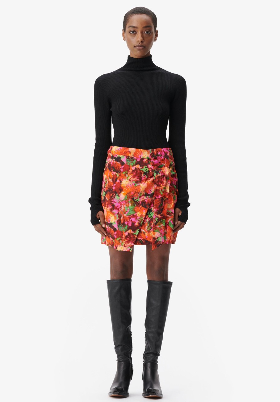 Frau Lala Berlin | Skirt Solea Shibori Flower