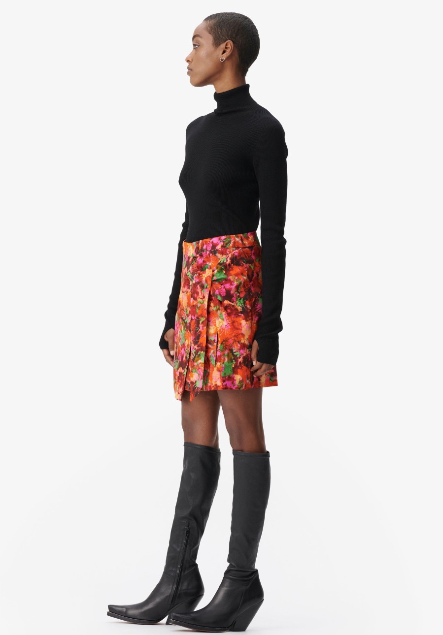 Frau Lala Berlin | Skirt Solea Shibori Flower