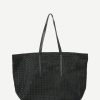 Frau Lala Berlin | East West Tote Moira Heritage Suede Black