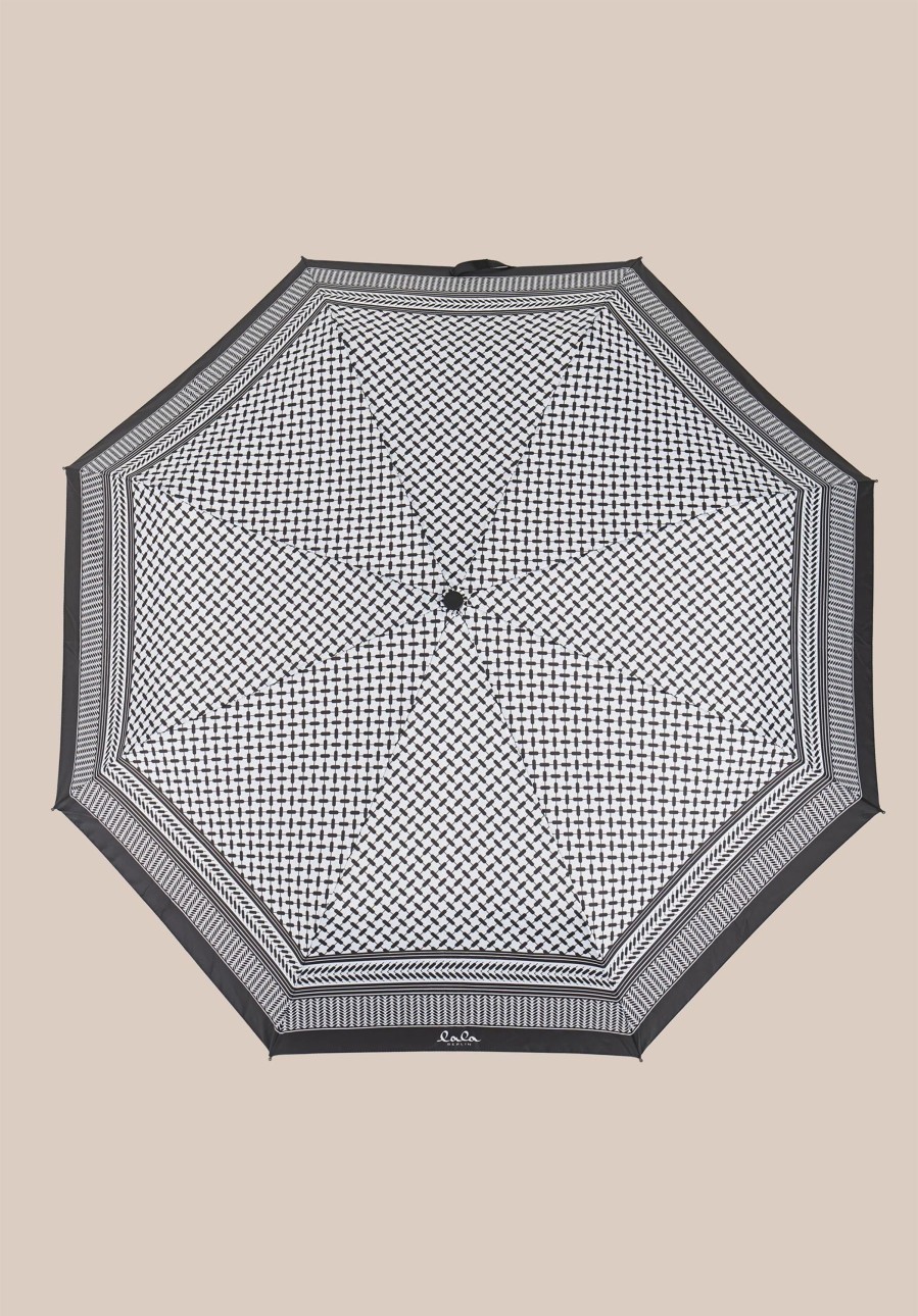 Frau Lala Berlin | Umbrella Ulla Heritage Off-White_Black