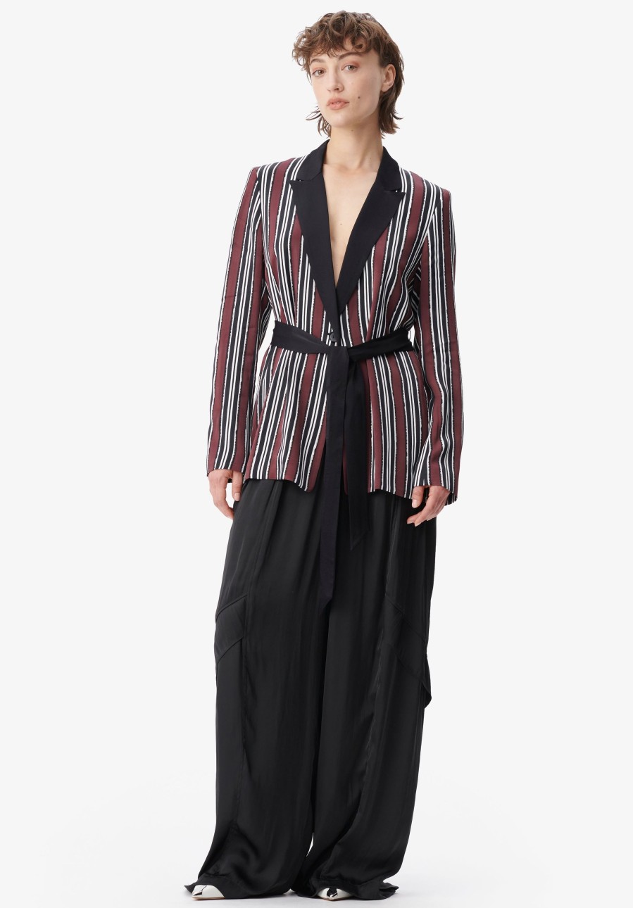 Frau Lala Berlin | Jacket Jella Shibori Stripe